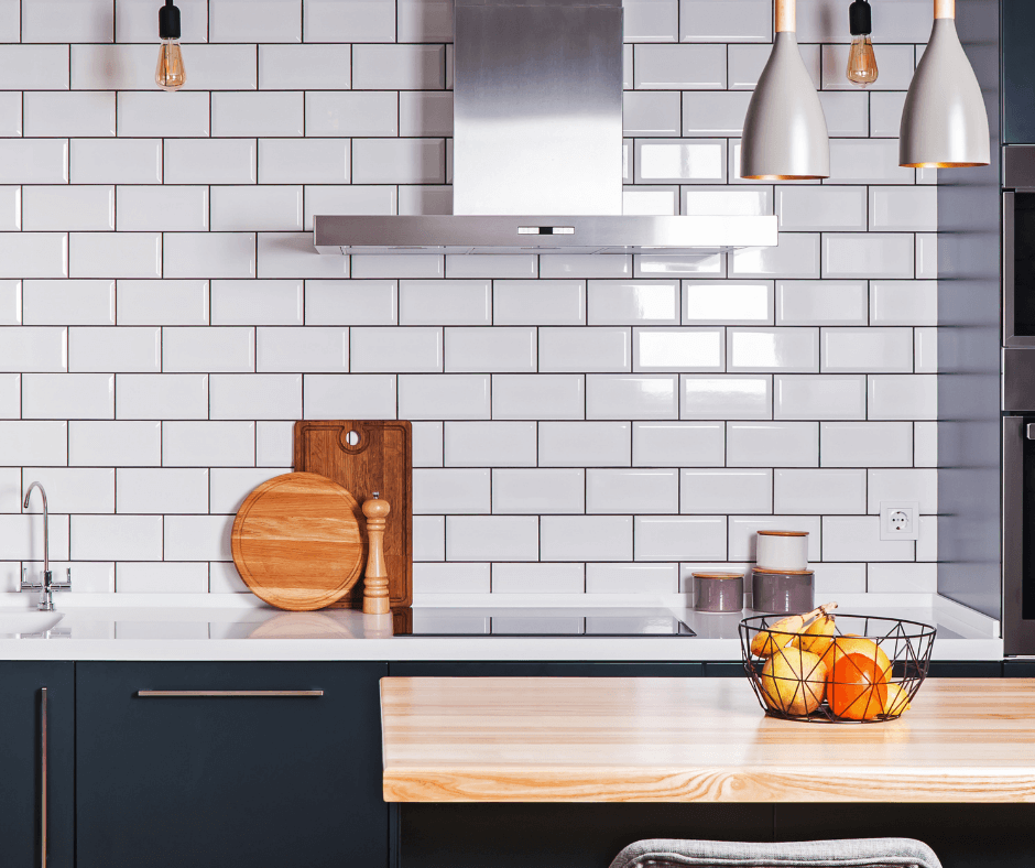 Kitchen Wall Tiles and Stove